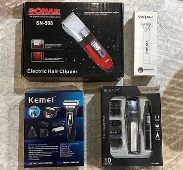 SOKANY SH-666A 2-in-1 saç və bığ/saxsıqları formaya salma dəsti