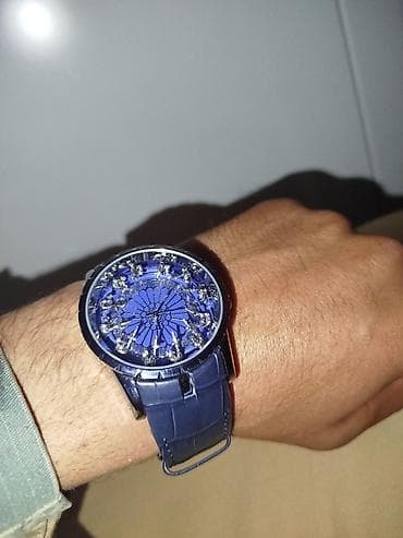 canta kişi ucun: Qol saatı, Dubuis, rəng - Mavi — 1