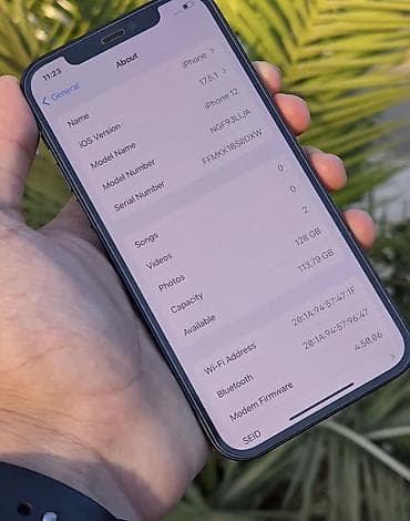 IPhone 12, 128 GB, Qara, Zəmanət, Kredit, Simsiz şarj — 5