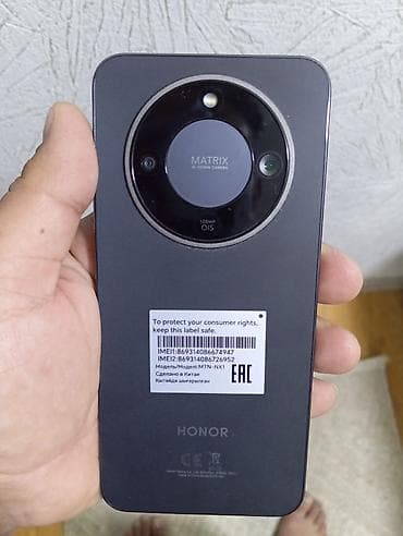 Honor X9d, rəng - Qara, İki sim kartlı