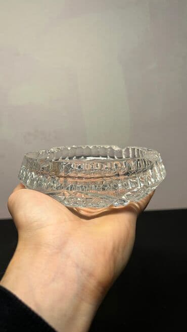 servant qablari: Xrustal kül qabı 1 ədəd — 3