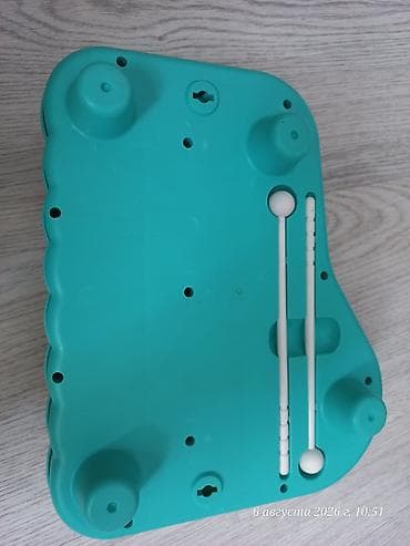 Oyuncaqlar: Uşaq üçün rəngarəng ksilofon-piano oyuncağı - 8 notalı metal ksilofon — 2