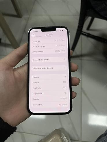 TV və video: IPhone 13 Pro, 256 GB, Sierra Blue, Face ID — 4