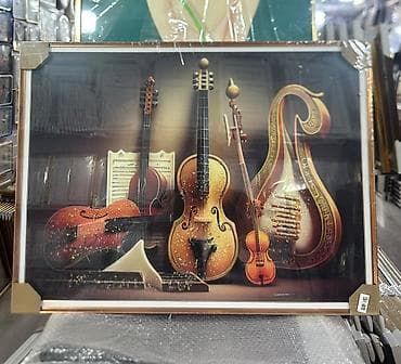 qara sam: Dekorativ şüşə tablo kolleksiyası - Süjetlər: tovuz quşu, yelkənli — 6