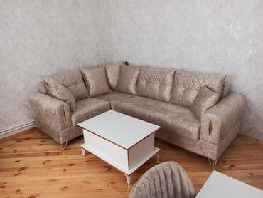 Другая мебель: Угловой диван, Новый, Раскладной, С подъемным механизмом, Ткань, Бесплатная доставка — 2