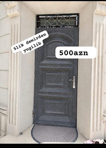 Metalkapı – 5‑lik dəmirdən yığılıb - Material: 5 mm qalınlığında lalafo.az -da Metalkapı – 5‑lik dəmirdən yığılıb - Material: 5 mm qalınlığında