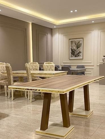 vitrin stend: Təzə masa 290 manat vitrin malıdı 8 nəfərlikdir açılmır şəhər daxili — 1