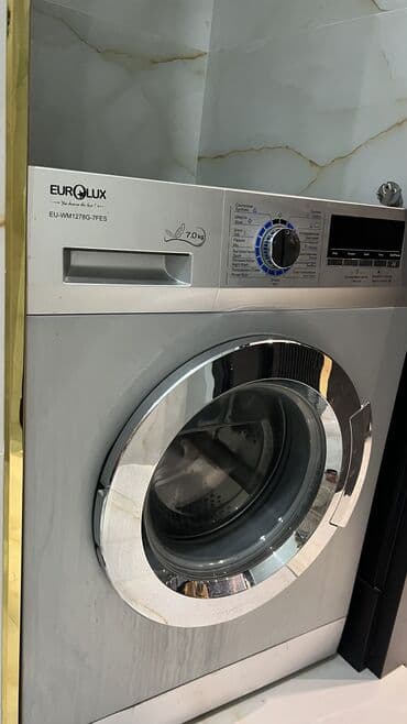 arbidol qiymeti bakida: Paltaryuyan maşın Eurolux, 7 kq, Avtomat, Qurutmasız — 9