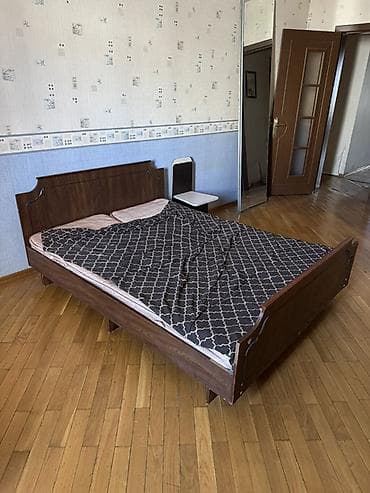 İkinəfərlik çarpayı, Matras ilə, Siyirməsiz