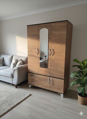 Təmir və tikinti: Yeni, Açılan, 3 qapılı Düz dolab, Qarderob, paltar dolabı, Azərbaycan — 4