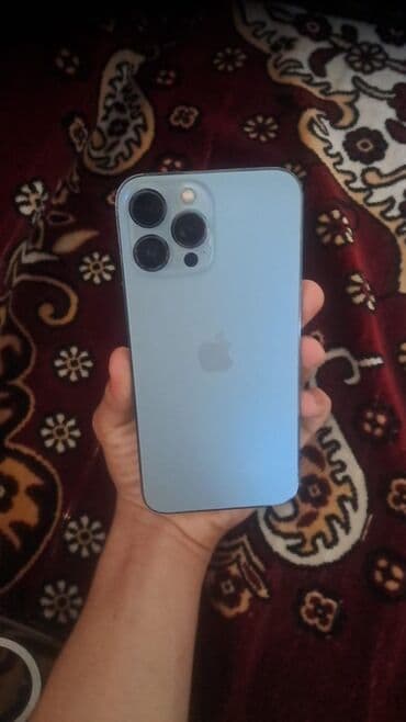 en ucuz iphone 11 pro: IPhone 13 Pro Max, 128 GB, Sierra Blue, Face ID — 1