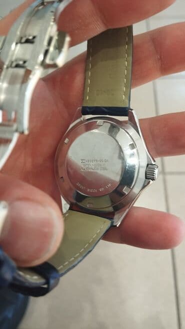 versage sep: İşlənmiş, Qol saatı, Orient, rəng - Göy — 3