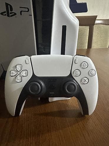 video registor: Playstation 5 slim iki dualsense noqte ciziqsiz yeni kimi cihaz ozumun — 9
