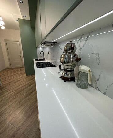 круглый стол на заказ: Sifarişlə mətbəx dəsti, Özü çəkən petlələr, MDF, Kredit yoxdur, Pulsuz çatdırılma — 5