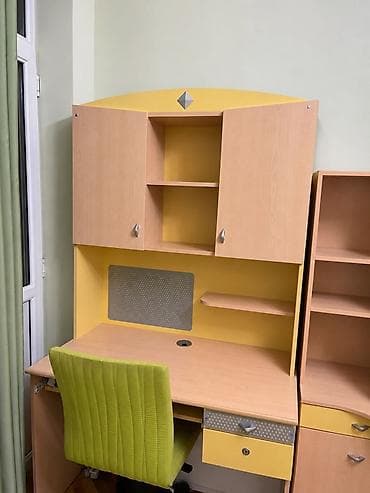 icinde oyunlarla: Oğlan və qız üçün, Yeni, 2 təknəfərlik çarpayı, Yazı masası, Dolab, Tumba — 8