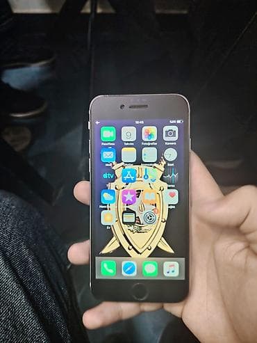 apple iphone 6s: IPhone 6, 32 GB, Space Gray, Barmaq izi — 5