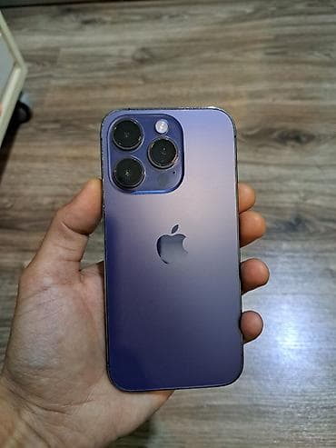 mac pro: IPhone 14 Pro, 128 GB, Deep Purple, Simsiz şarj, Face ID — 2