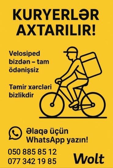 Piyada kuryer tələb olunur