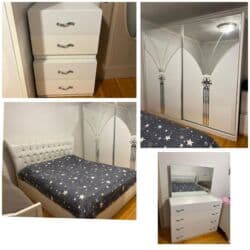 tek neferlik yataq desti: *550₼ YATAQ mebeli :-TƏCİLİ SATILIR*‼️ Yaxşı vəziyyətdı Ünvan:-saray — 1