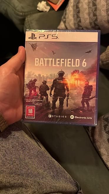 disk: Battlefield 6 Ps5 Oyun diski Tep tezedi, agzi bagli Bartere Ustunluk — 1