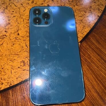 iphone 11 pro max islenmis: IPhone 12 Pro Max, 256 GB, Göy, Face ID — 5