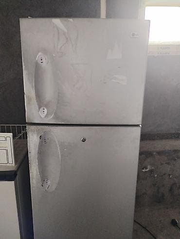 ikinci el telefon ayfon: 2 qapılı LG Soyuducu Satılır, rəng - Gümüşü — 1