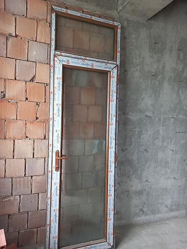 PVC qapı-pəncərə bloku - Material: PVC profil (üzərində “Infinite”