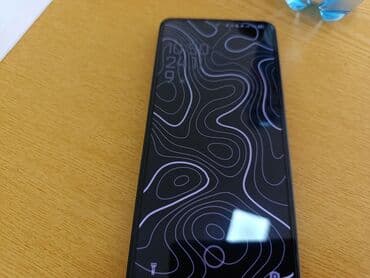 Mərmər effektli PVC panellər: Poco F6, 256 GB, rəng - Qara, Barmaq izi — 3