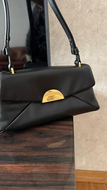 ted baker: YENI TED BAKER SELENE ÇANTASI İstifadə edilməyib, təbii dəri, cuxolu — 5