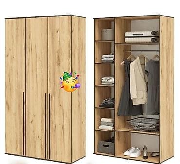 iran peci ucuz: Dolab yeni qarderob paltar dolabı güzgüsüz 3 qapılı siyirməsiz — 1