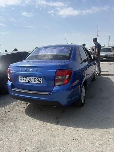 rustavi masin bazari: LADA Granta sedan – mavi rəng Texniki xüsusiyyətlər və komplektasiya — 5