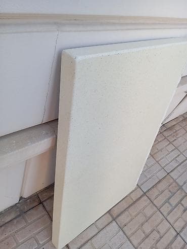 Ev üçün mebel: Mətbəx mebeli üçün mərmər parçası (dəzgah). Ölçüləri: uzunluğu 94 sm — 3