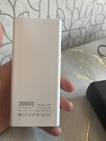 Elektronika: Oraimab J-51 powerbank - Kapasite: 20,000 mAh - Göstərici: LED faiz — 3
