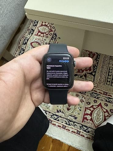 smart saatlar: Salam . Apple Watch SE 44mm Space Gray satılır. Watch ideal — 1