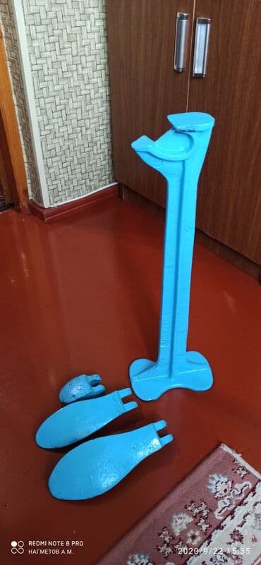 Kassa avadanlığı: Чугунная ножка новая. Можно менять колодки мужской женский и — 3