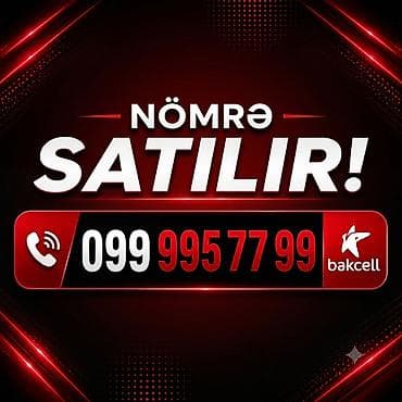 099 995 77 99 Bakcell nömrəsi satılır. Bakcell premium nömrə, yadda lalafo.az -da 099 995 77 99 Bakcell nömrəsi satılır. Bakcell premium nömrə, yadda
