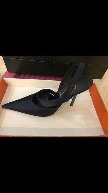 tufli: J’kay qadın ayaqqabısı – açıq arxa, kəmərli slingback modeli. - — 3