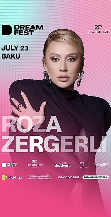 📍Dream Fest – Seabreeze📍 🔥Biletlər görüş yolu ilə va ya QR transfer — 5