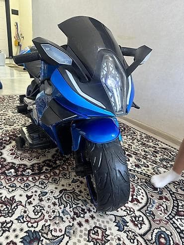 elekt: Uşaq üçün elektrik motosikleti – “LUCKY Super Power” sport dizayn — 2