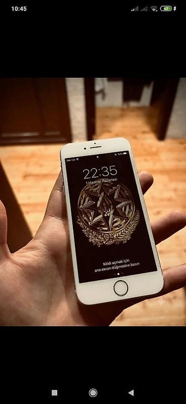 телефоны fly тв: IPhone 6, 16 ГБ, Серебристый, Отпечаток пальца — 1