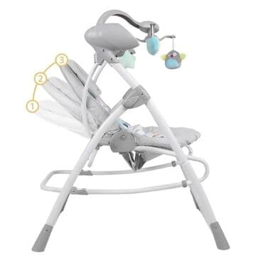 qidalandırmaq üçün uşaq stul yelləncək: Yüksək keyfiyyət və modern dizaynda hazırlanan mastella electronic — 7