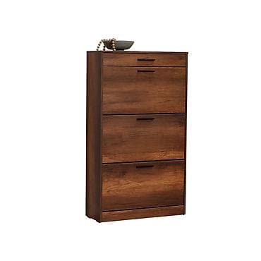 qedim əşyalar: 3 qapılı, Qəhvəyi, Taxta Ayaqqabı dolabı — 3