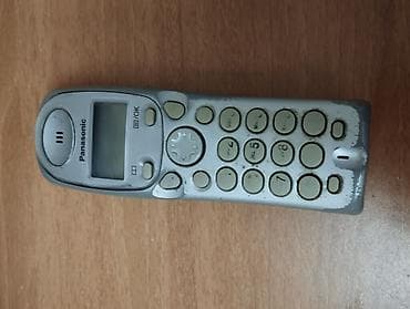 panasonic ev telefonu: Stasionar telefon Panasonic, Simsiz, İşlənmiş, Ödənişli çatdırılma — 6