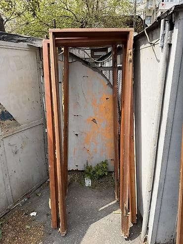 ran: Məişət və ofis üçün ağacdaxili qapılar dəsti - Material: təbii ağac — 3