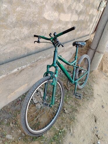 cd disk qiymeti: Velosiped – şəhər və kənd yolları üçün klassik model - Rəng: yaşıl - — 3