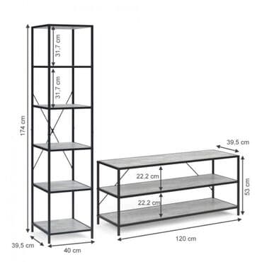 аренда помещения под салон красоты: Новый, Прямой ТВ стенд, С полками, Ламинат — 3
