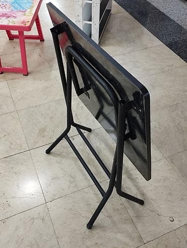 ag laminat: Mətbəx masası, Yeni, Qatlanan, Laminat, Kvadrat masa — 4