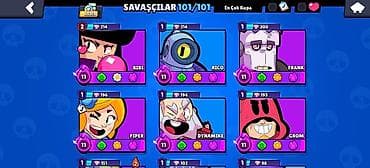 pubg mobil hesabı: Brawl Stars oyun hesabı yüksək kupa(təcili satılır endirim var sayına — 3