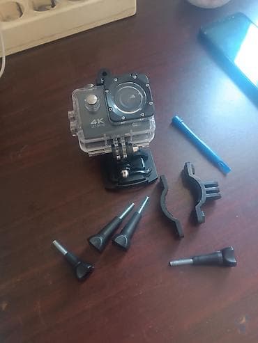 4K Ultra HD Wi‑Fi Action Kamera + Aksesuar dəsti Xüsusiyyətlər: -