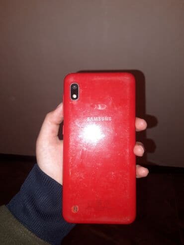 samsung galaxy s3 ekran: Samsung Galaxy A10, 32 GB, rəng - Qırmızı, Sensor — 3
